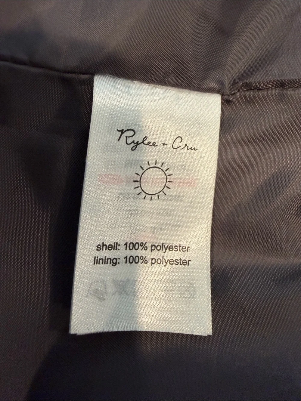 🔥SOLD🔥 Rylee + Cru Girls Outerwear Polka-Dot Raincoat Charcoal Gray